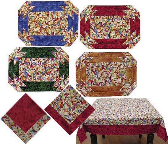 The Quilt Patch Placemat Pattern